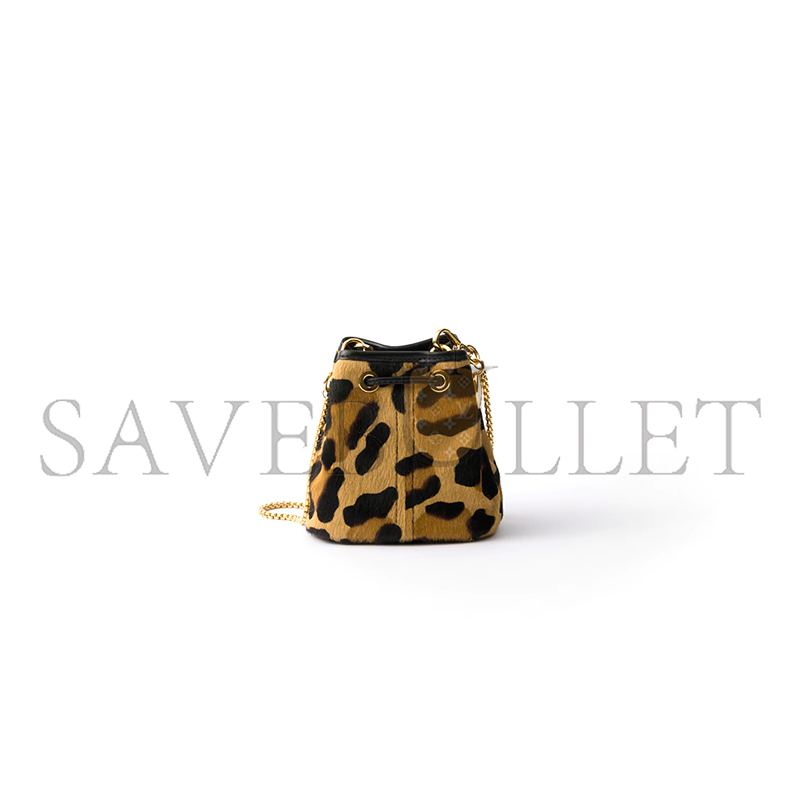 PRADA PRINTED LEATHER MINI POUCH 1NR016 (9.5*9*6cm) 